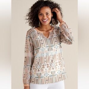 Soft Surroundings Sanibella Blouse